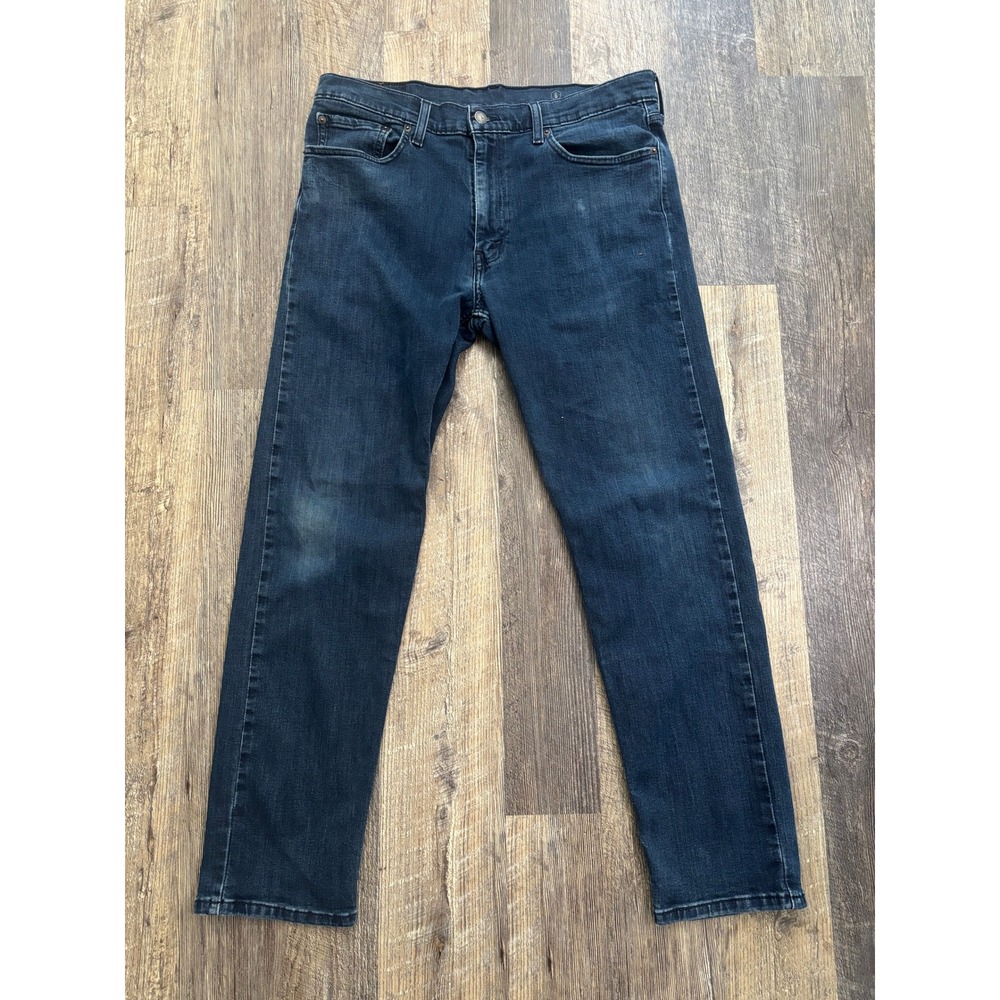 Levis 502 Taper Fit Dark Wash Denim Jeans Blue‎ 29507-0520 W36 L32